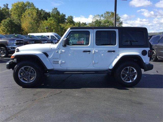 certified 2019 jeep wrangler 4wd unlimited sahara penn yan, ny 14527 for sale in penn yan, new york