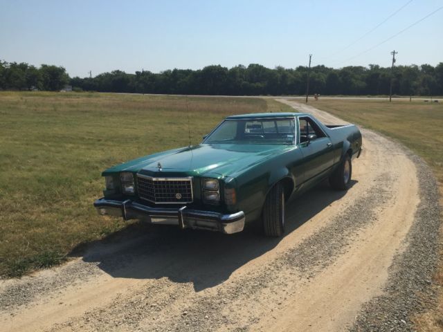 1978 ford ranchero squire standard cab pickup 2-door 6.6l