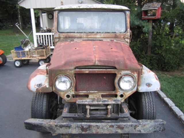 1969 toyota fj40 land cruiser (barn find)