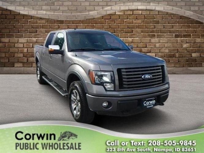 2012 ford f-150 fx4 4x4 fx4 4dr supercrew styleside 5.5 ft. sb for sale in nampa, idaho