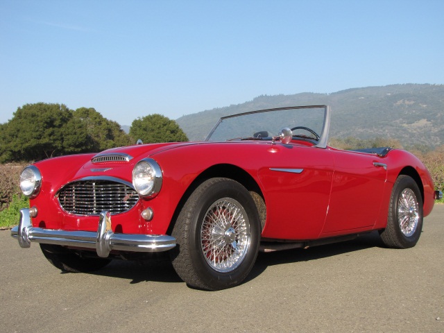 1958 austin-healey 100-6 bn4 roadster