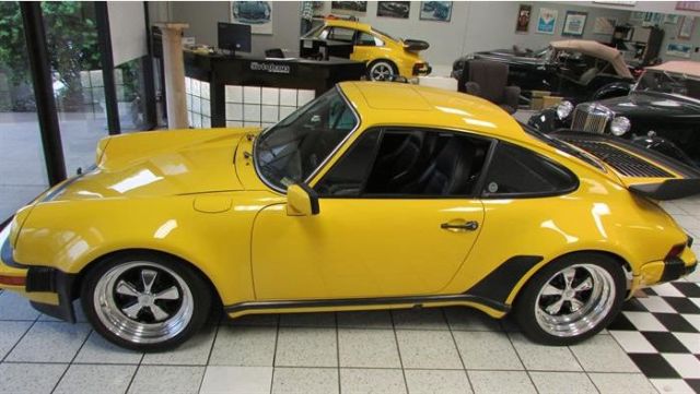 1979 porsche 930 911 turbo ferrari fly yellow 58k miles 4 spd