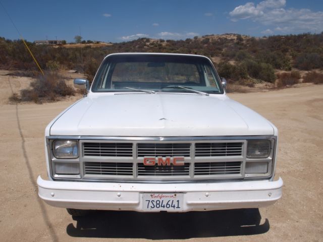 1983 chevy c10 gmc solid ca. truck