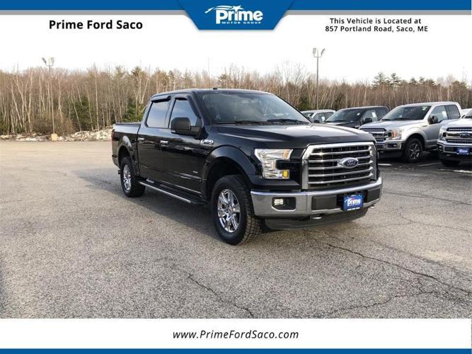 2016 ford f-150 xlt 4x4 xlt 4dr supercrew 5.5 ft. sb for sale in saco, maine