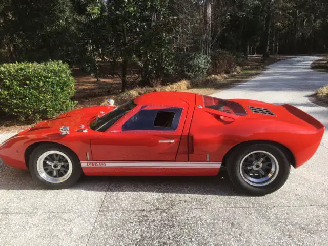 1965 ford gt40 rcr40 monza red