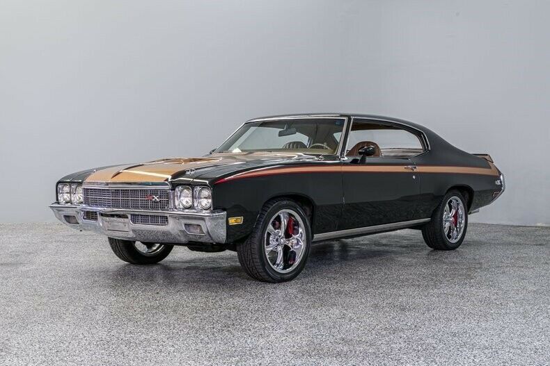1972 buick skylark gsx tribute 5096 miles black coupe 350ci 350 turbo auto
