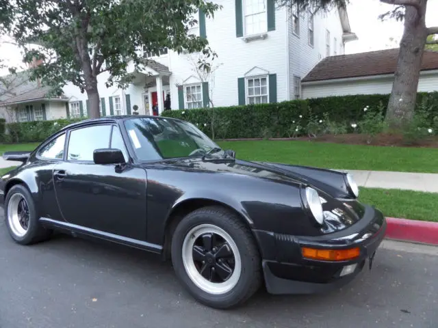 1989 porsche 911 25th anniversary coupe satin black on silk grey 1 of 60 !