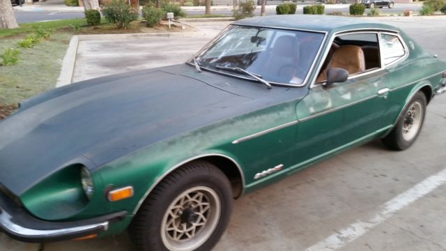 1974 datsun 260z! runs well. great restoration project