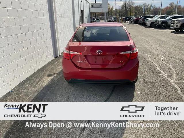 2014 toyota corolla l