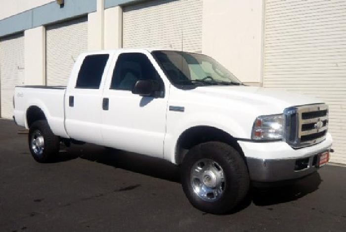 2006 ford f-350 xlt 4 x 4 crew cab 6 spd. manual transmission pickup in carpinteria, ca