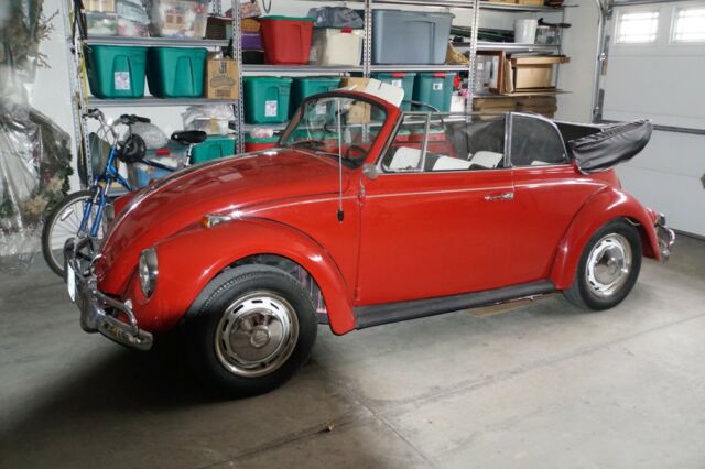 price reduced '67 vw beetle convertible 1600cc 4-speed 4-cyl -fully restored