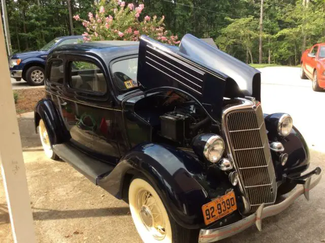 1935 ford slant back frame off restored original not hot rod rat 1932 1934