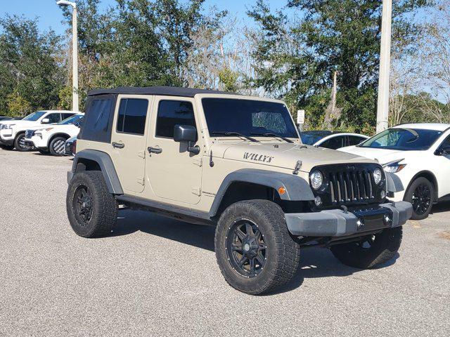 2018 jeep wrangler jk unlimited willys wheeler w