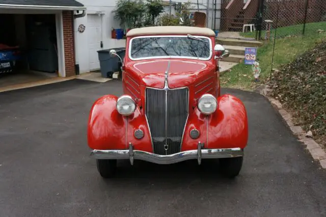 1936 ford all steel, 3 window, v-8-family owned for over 17 years