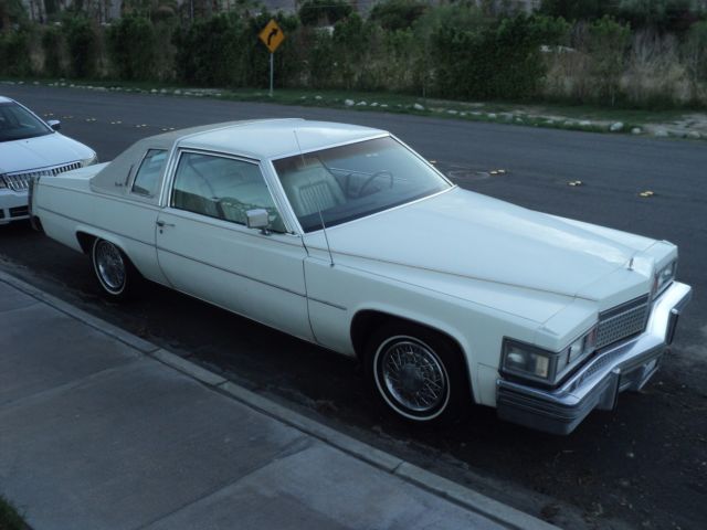 1979 cadillac coupe deville low miles, one family owned , very strong runner!