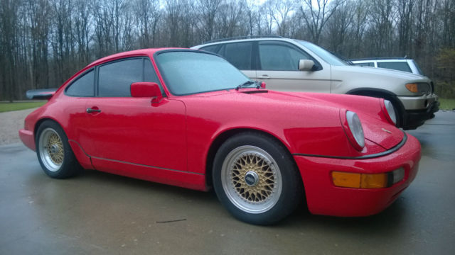 1985 porsche 911 sunroof coupe-original engine w/ 3.4l big bore-upgrd suspension