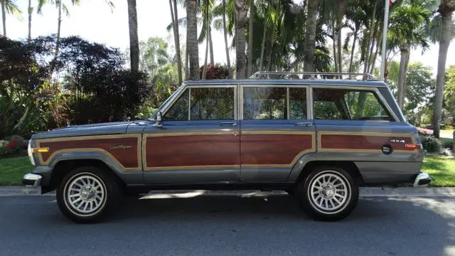 1989 jeep grand wagoneer america's first sport utility vehicle in great shape