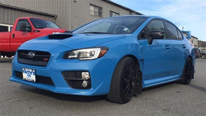2016 subaru wrx sti awd sti series.hyperblue 4dr sedan for sale in brattleboro, vermont