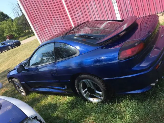 1993 dodge stealth rt a beautiful blue and 199? parts car- one price, 2 cars!
