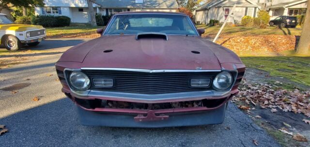 1970 ford mustang coupe red rwd automatic mach 1