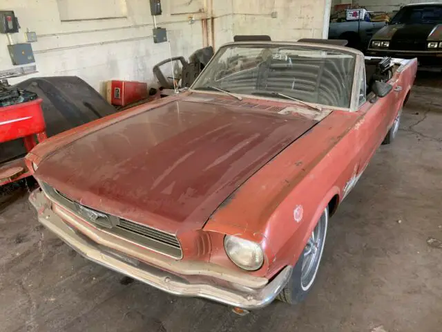 1965 mustang convertible 289 v-8 4 speed toploader