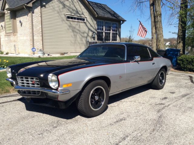 1973 chevrolet camaro lt coupe 2-door 5.7l crate motor, touch clutch manual