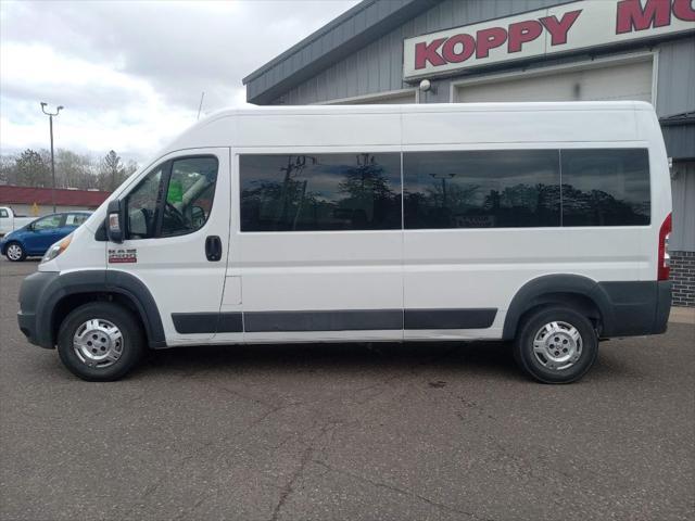 2014 ram promaster 2500 window van base