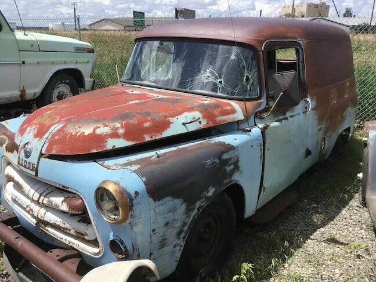 1955 dodge 1/2 ton panel van