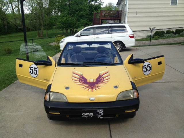 1991 geo metro lsi convertible 2-door 1.0l
