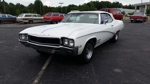 1968 buick skylark 95000 miles white