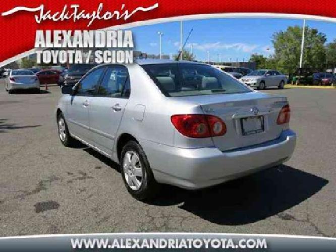 2005 toyota corolla in alexandria, va