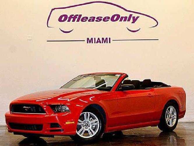2013 ford mustang v6 convertible in miami, fl