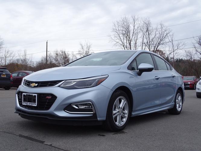 used 2017 chevrolet cruze lt sedan herkimer, ny 13350 for sale in east herkimer, new york