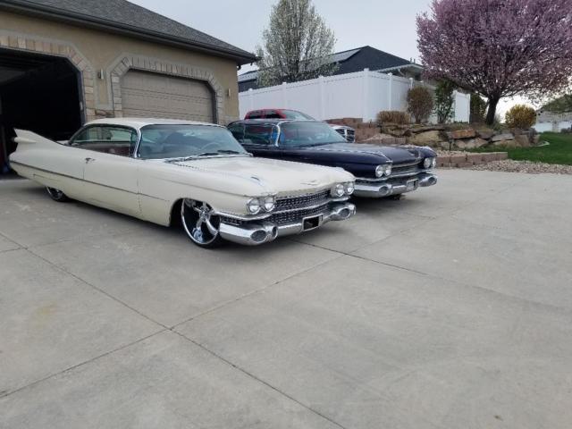 custom bagged 1959 cadillac hot rod or ratrod