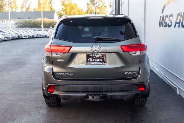 2018 toyota highlander xle