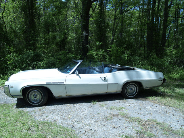 1969 buick lesabre custom convertible 2-door 5.7l