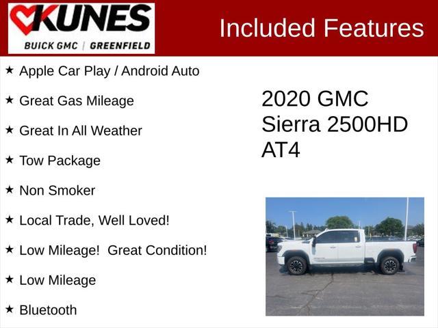 2020 gmc sierra 2500 at4