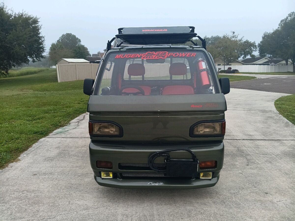 1992 honda acty pickup green awd manual attack