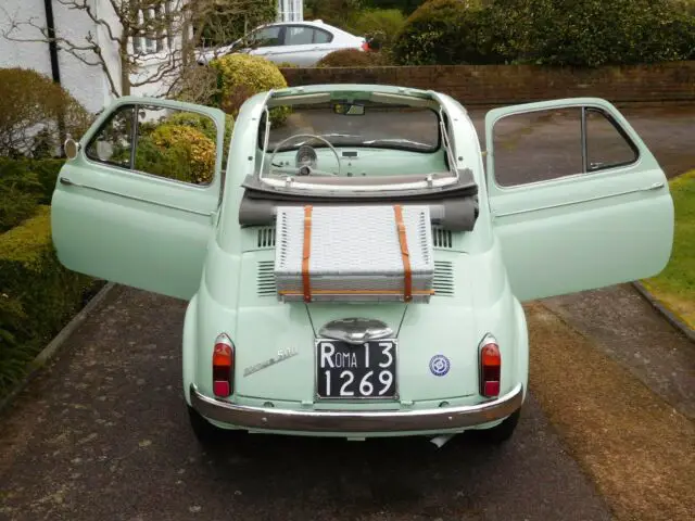 fiat 500d trasformabile classic 1964 lhd italian / concours restored nut & bolt!