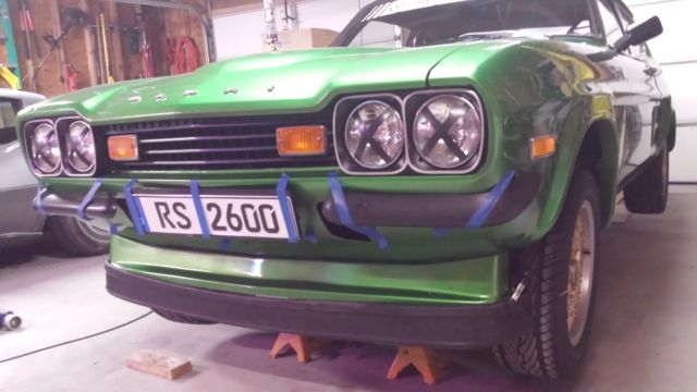 1973 ford mercury capri mk1 2600cc v6 4-speed, décor/gt edition rs2600 clone