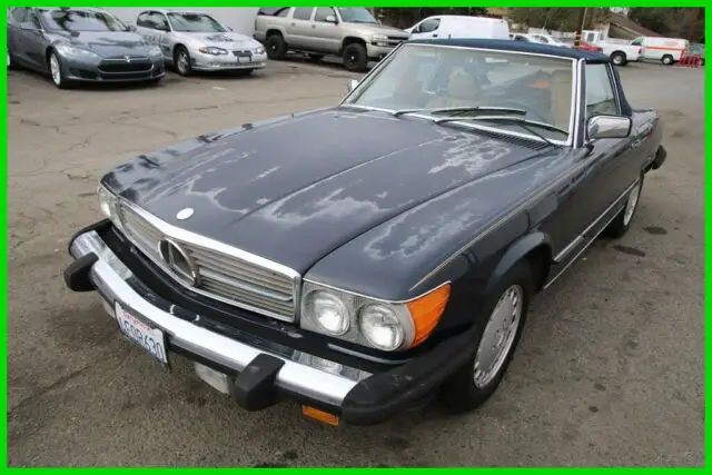 1987 mercedes-benz 560sl automatic 8 cylinder no reserve