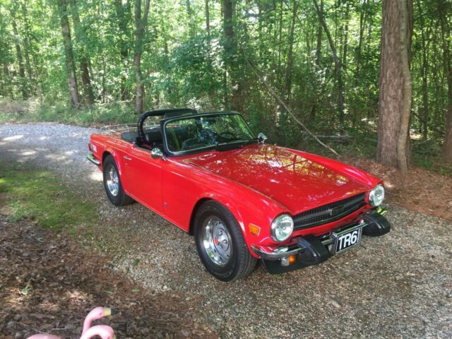 1975 triumph tr6 rust free pampered survivor wonderful road ready beautiful!