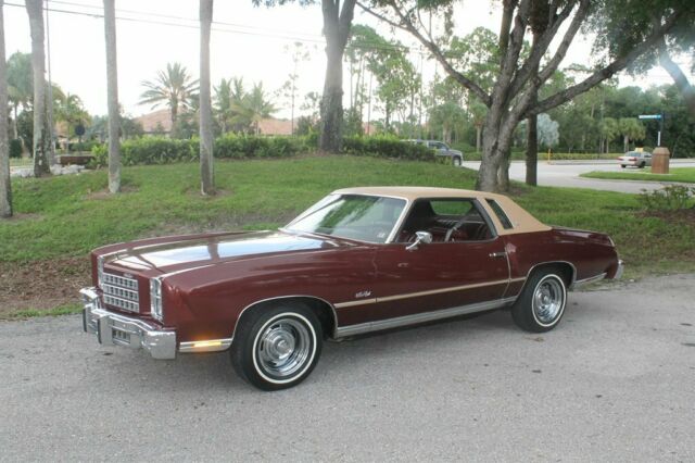 1976 chevrolet monte carlo 33,000 miles one family owned 305 c.i. auto