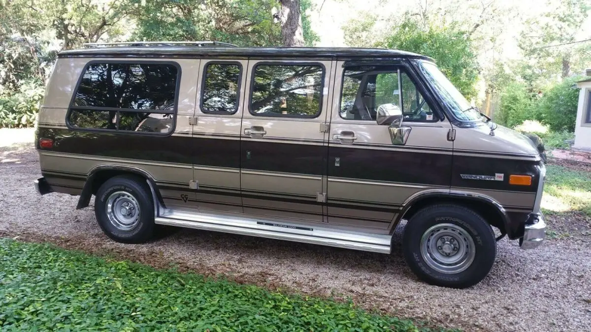 1986 gmc vandura conversion custom van 75k low miles beautifu