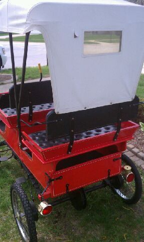 1901 oldsmobile horseless carriage replica rare look!