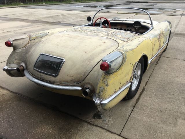 1954 corvette project ncrs needs restoration c1 1953 1955 hot rod gasser vette