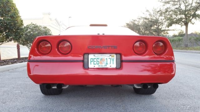 1990 chevrolet corvette c4 l98 67888 miles fl clean carfax no reserve!!