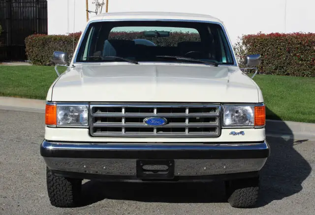 california original, 1987 ford bronco 4x4, one owner, 94k orig miles, runs a+++