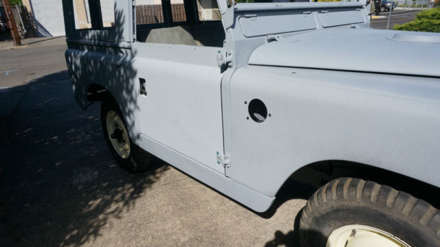 1963 land rover series iia 88" station wagon