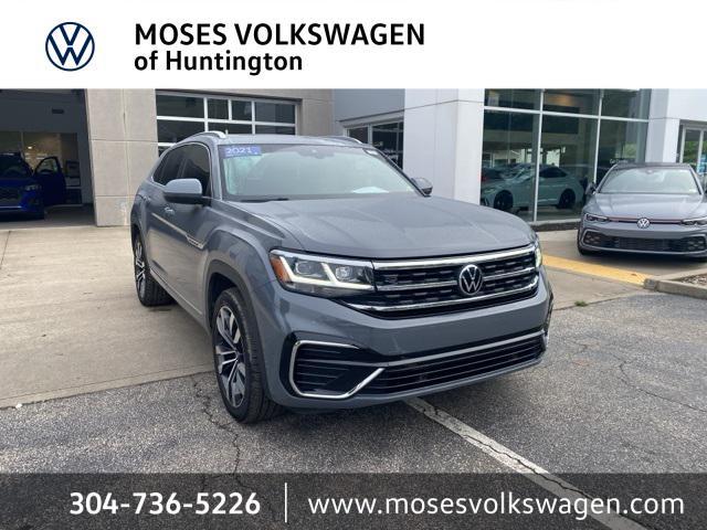 2021 volkswagen atlas cross sport 3.6l v6 sel r-line